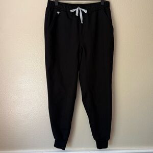 Figs Black Joggers